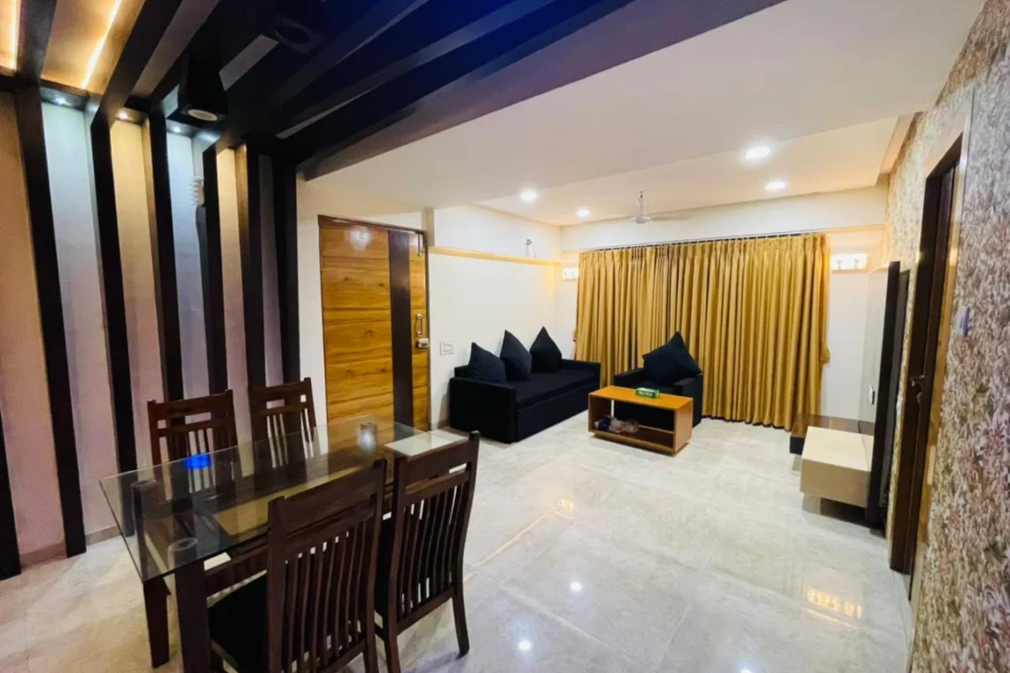 Premium 3BHK Service Apartments for Expats in Amnora Society, Hadapsar