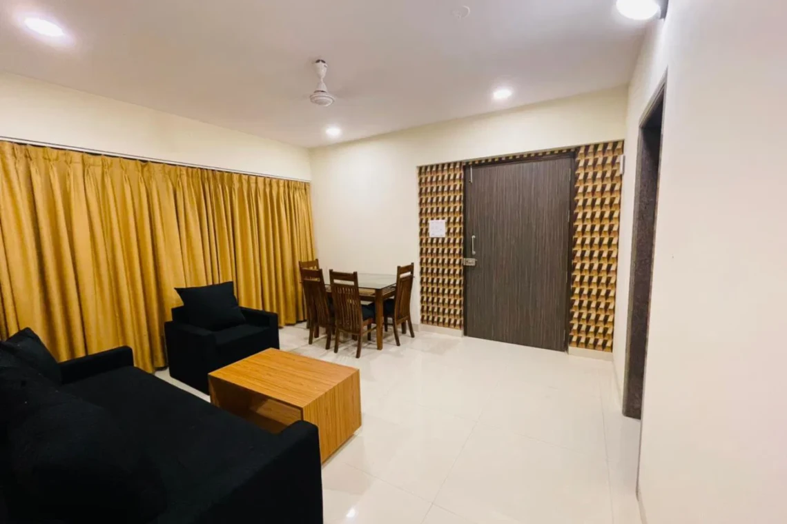 Premium 3BHK Service Apartments for Expats in Amnora Society, Hadapsar