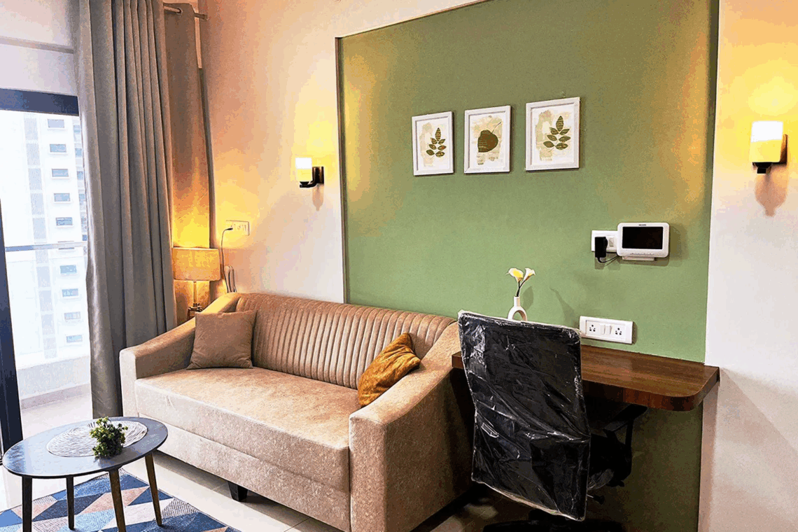 1BHK Service Apartments for Expats in Kharadi