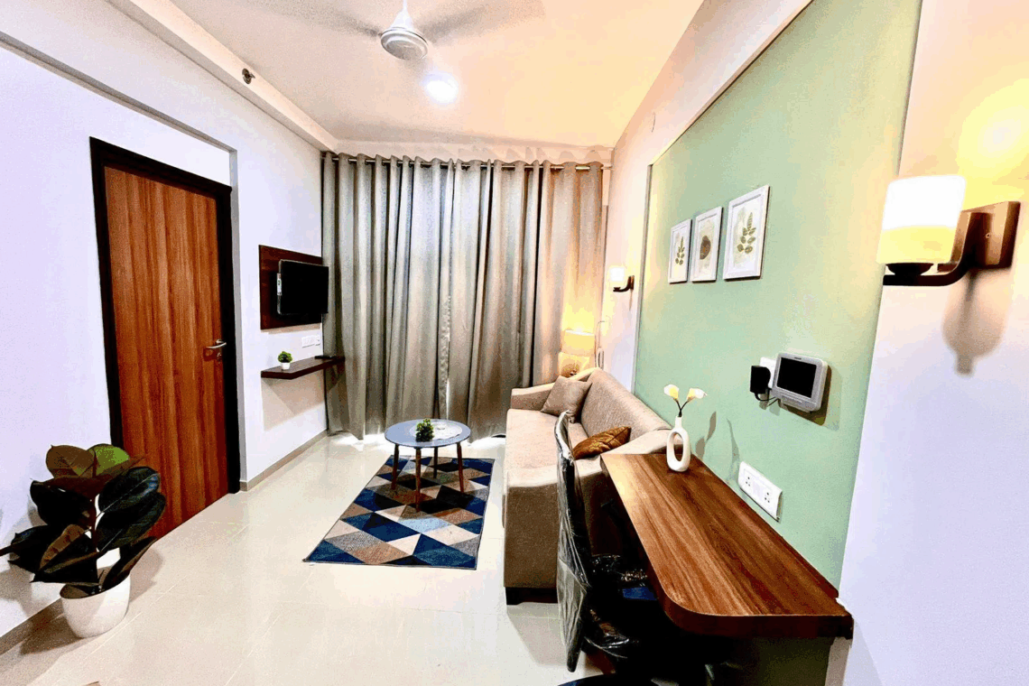 1BHK Service Apartments for Expats in Kharadi