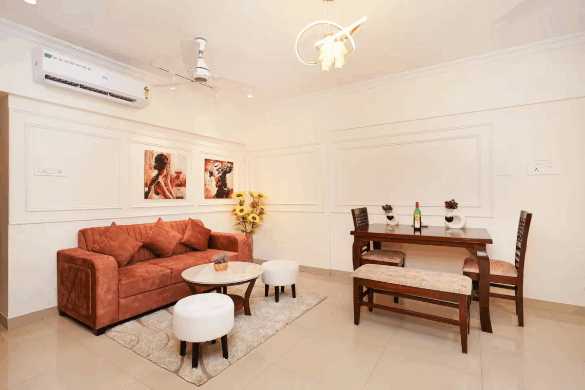 Exclusive 2BHK Service Apartments for Expats in Koregaon Park, Pune